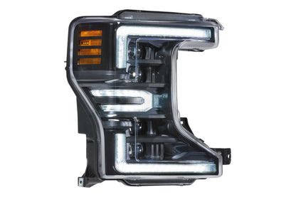 XB LED Headlights: Ford Super Duty (20-22 / White DRL / Set)