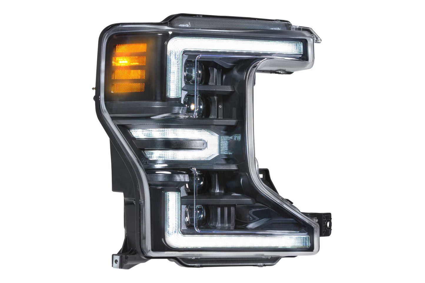 XB LED Headlights: Ford Super Duty (20-22 / White DRL / Set)