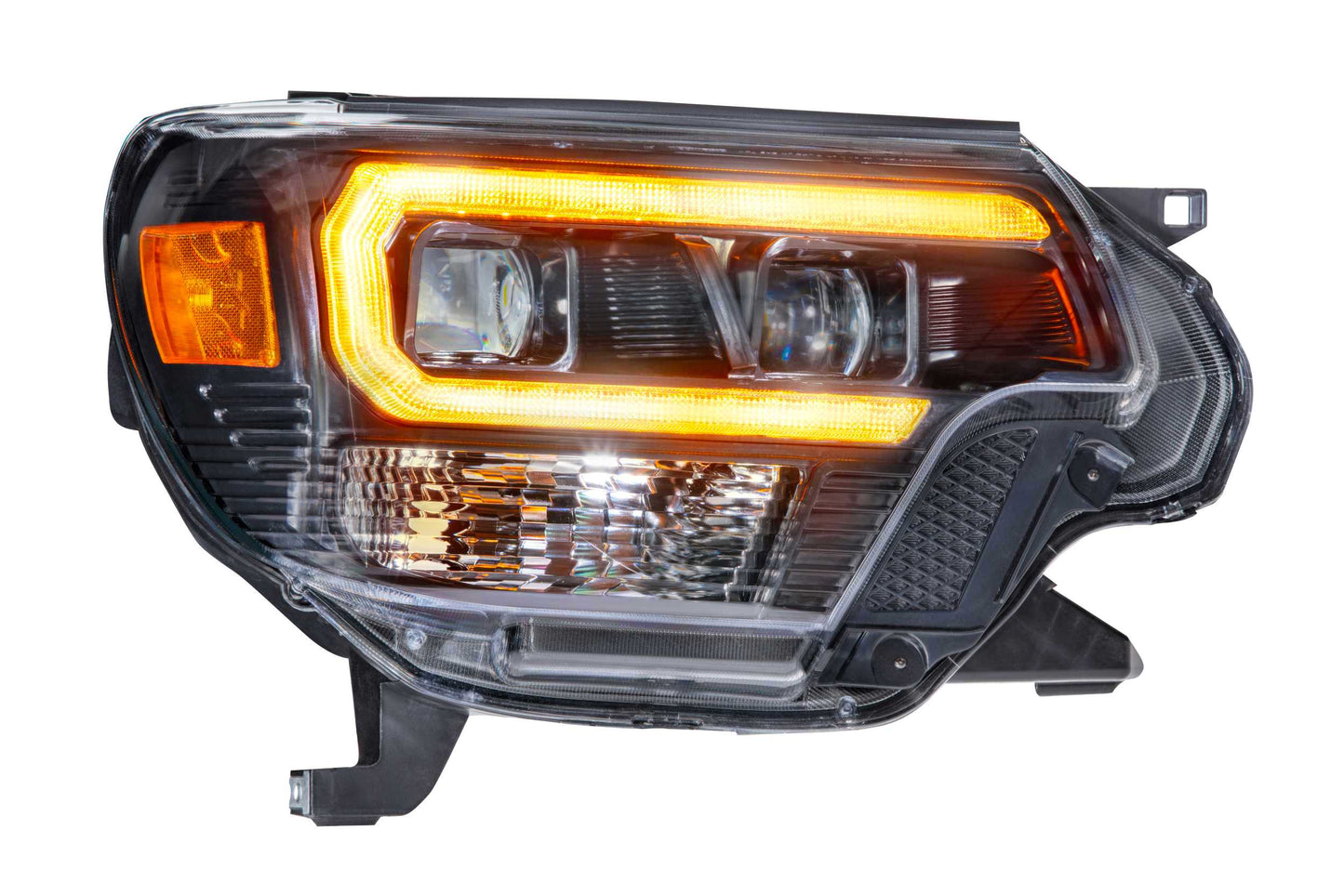 XB Hybrid LED Headlights: Toyota Tacoma (12-15 / Amber DRL / Set)