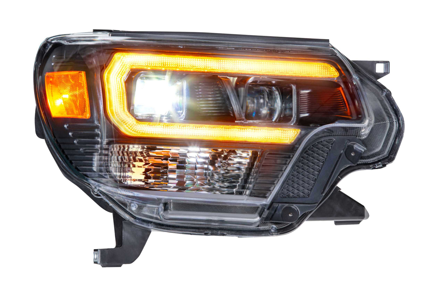 XB Hybrid LED Headlights: Toyota Tacoma (12-15 / Amber DRL / Set)