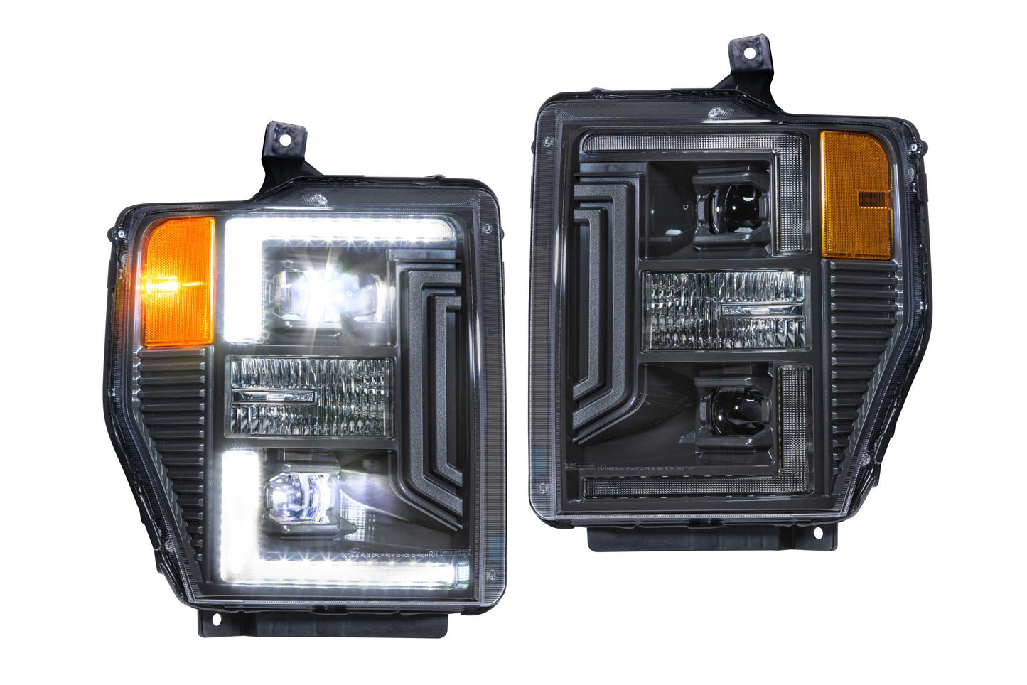 XB Hybrid LED Headlights: Ford Super Duty (08-10 / Set)