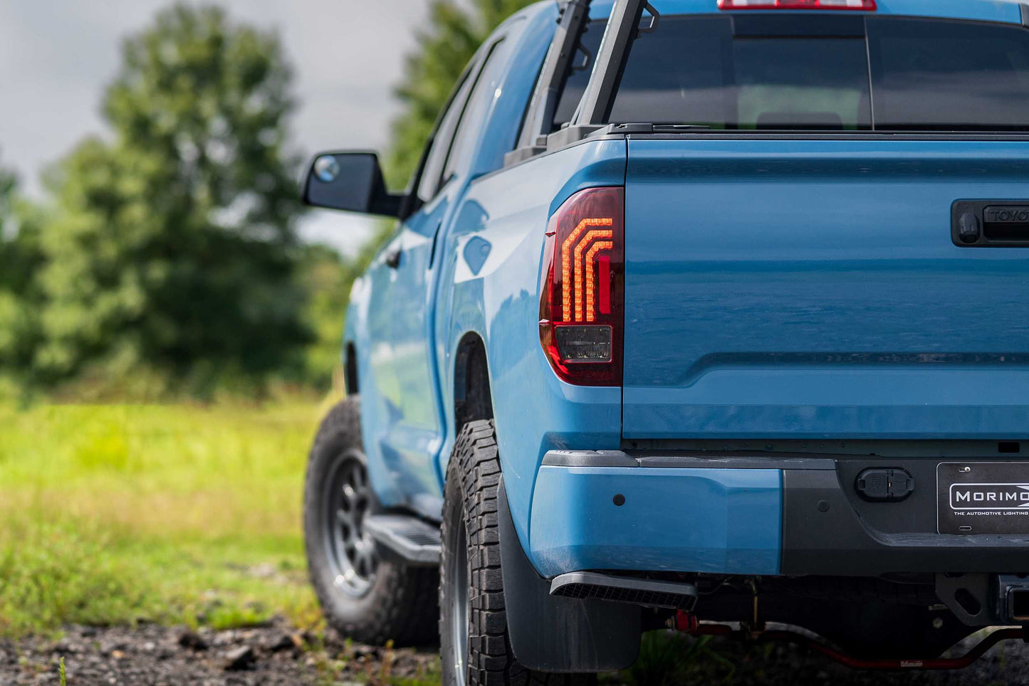 XB LED Tail Lights: Toyota Tundra (14-21 / Red Lens / Set)