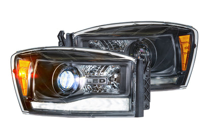 XB Hybrid LED Headlights: Dodge Ram (06-08 / Set)