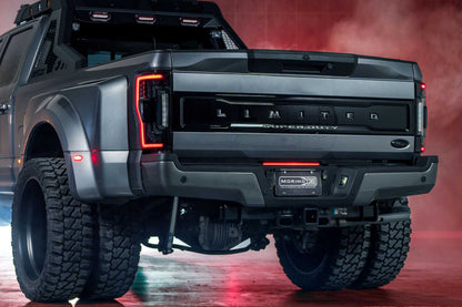 XB LED Tail Lights: Ford Super Duty (17-22 / Smoked Lens / Set)