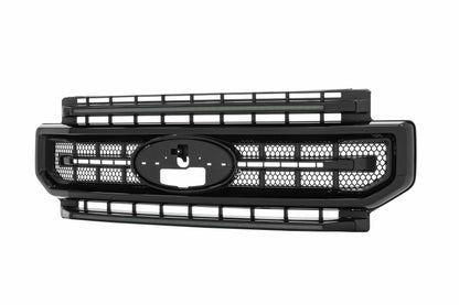 XBG LED Grille: Ford Super Duty (20-22 / Black / White DRL)