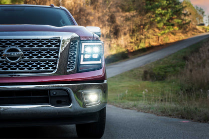 XB LED Headlights: Nissan Titan (16-22 / Set)