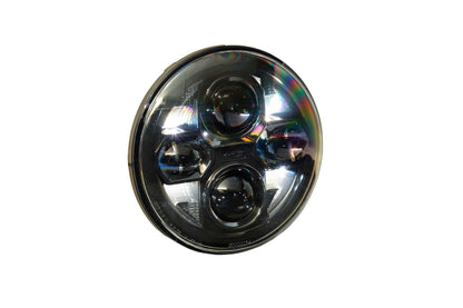 Sealed Beam: Sealed7 2.0 (Black) (7in Round)