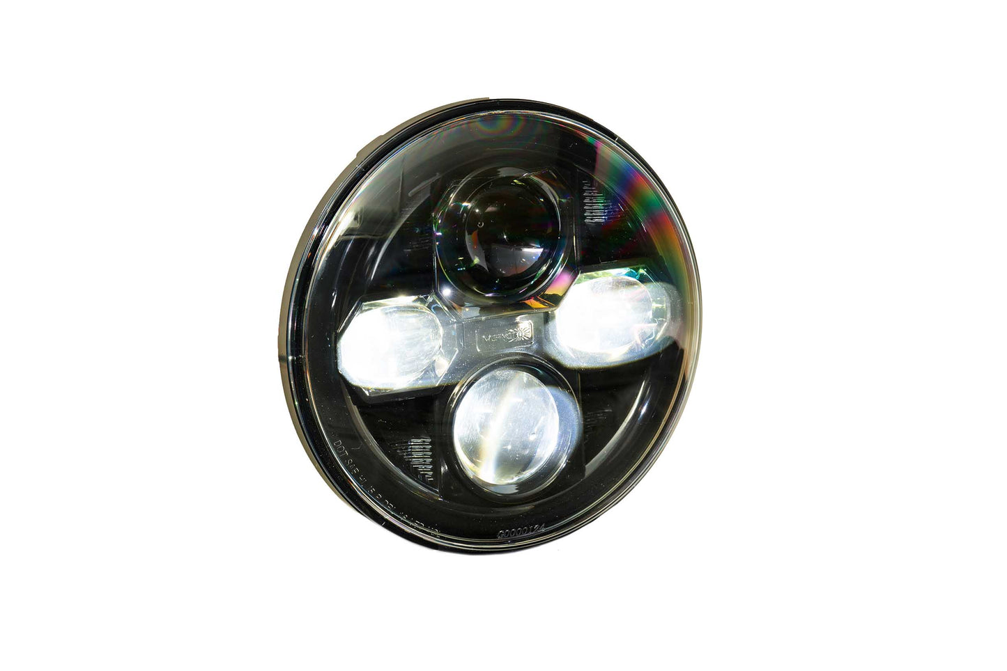 Sealed Beam: Sealed7 2.0 (Black) (7in Round)