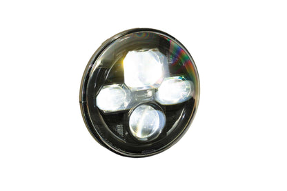 Sealed Beam: Sealed7 2.0 (Black) (7in Round)