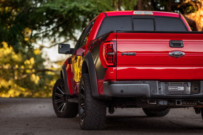 XB LED Tail Lights: Ford F-150 (09-14 / Red Lens / Set)