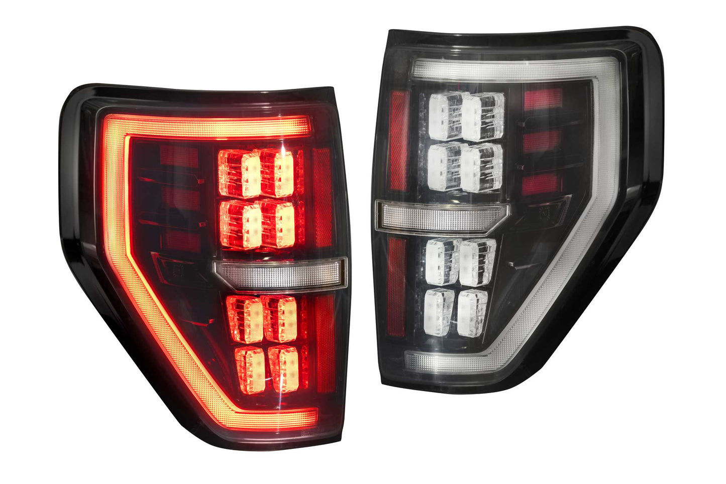 XB LED Tail Lights: Ford F-150 (09-14 / Smoked Lens / Set)