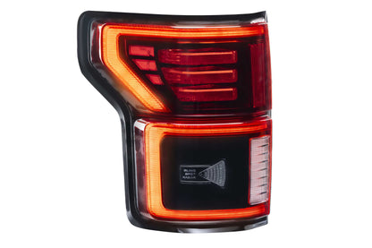 XB LED Tail Lights: Ford F-150 (15-20 / Red Lens / Set)