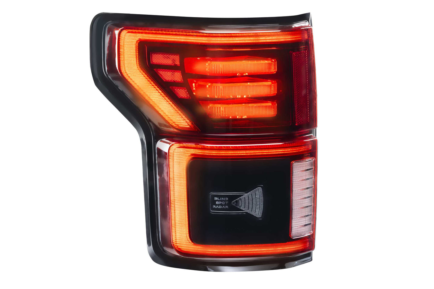 XB LED Tail Lights: Ford F-150 (15-20 / Red Lens / Set)