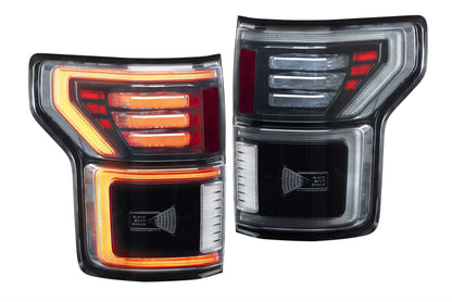 XB LED Tail Lights: Ford F-150 (15-20 / Smoked Lens / Set)