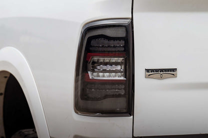 XB LED Tail Lights: Dodge Ram (09-18 / Gen II / Smoked Lens / Set)