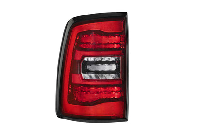 XB LED Tail Lights: Dodge Ram (09-18 / Gen II / Red Lens / Set)