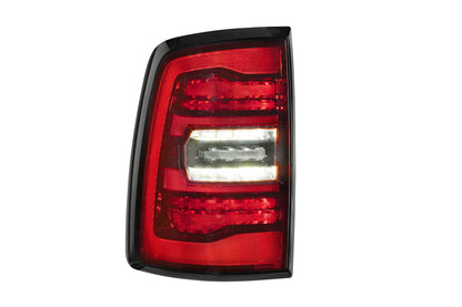 XB LED Tail Lights: Dodge Ram (09-18 / Gen II / Red Lens / Set)