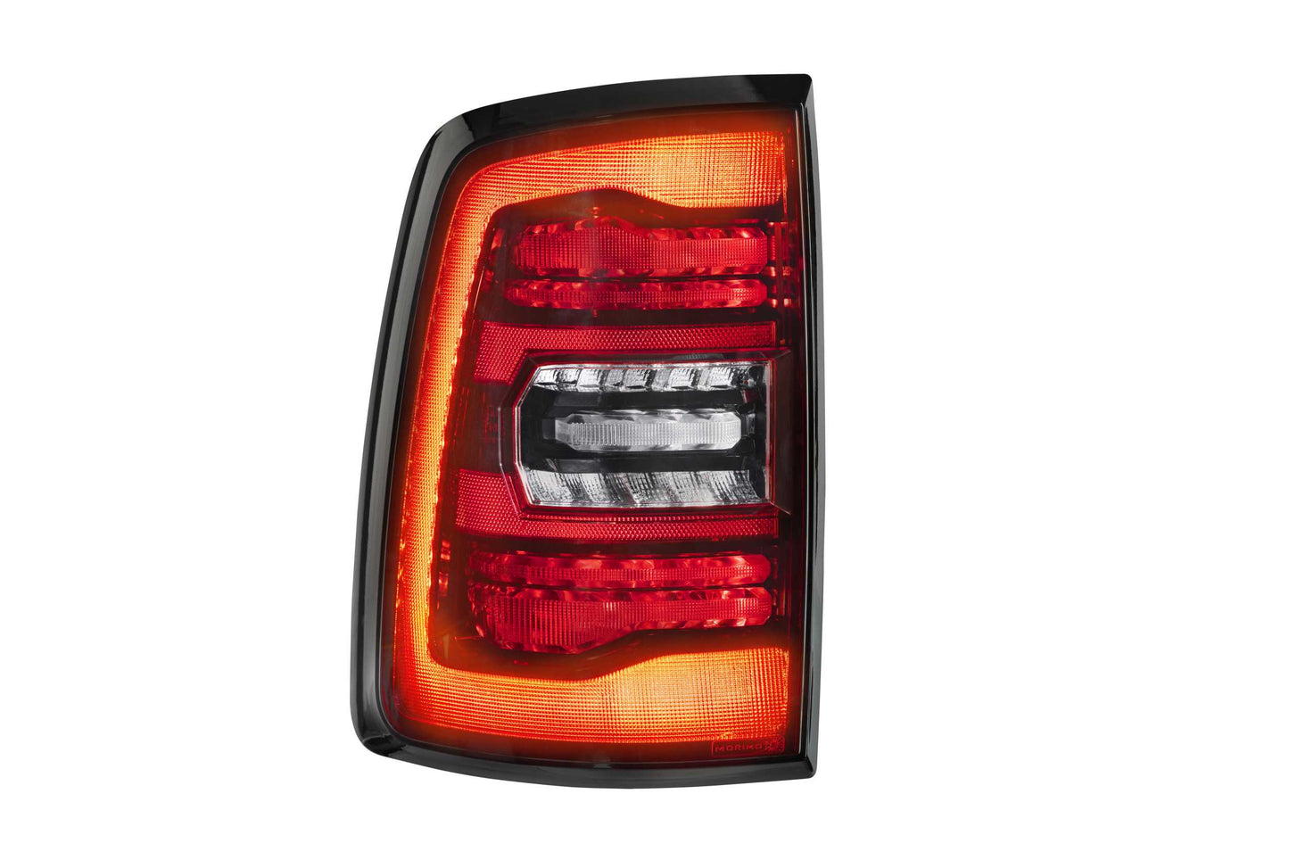 XB LED Tail Lights: Dodge Ram (09-18 / Gen II / Red Lens / Set)