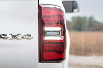 XB LED Tail Lights: Dodge Ram (09-18 / Gen II / Red Lens / Set)