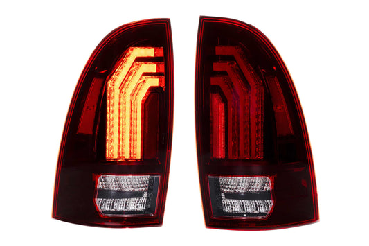 XB LED Tail Lights: Toyota Tacoma (05-15 / Red Lens / Set)