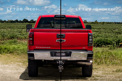 XB LED Tail Lights: Chevrolet Silverado (14-19 / Red Lens / Set)