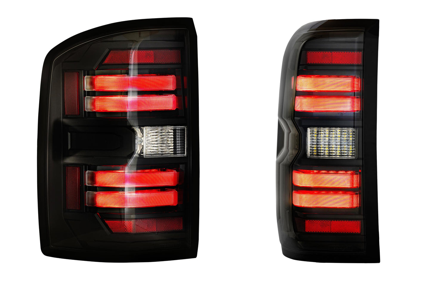 XB LED Tail Lights: GMC Sierra (14-18 / Smoked Lens / Set)