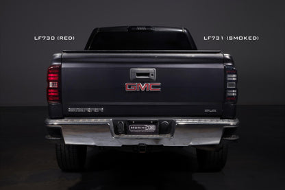 XB LED Tail Lights: GMC Sierra (14-18 / Smoked Lens / Set)