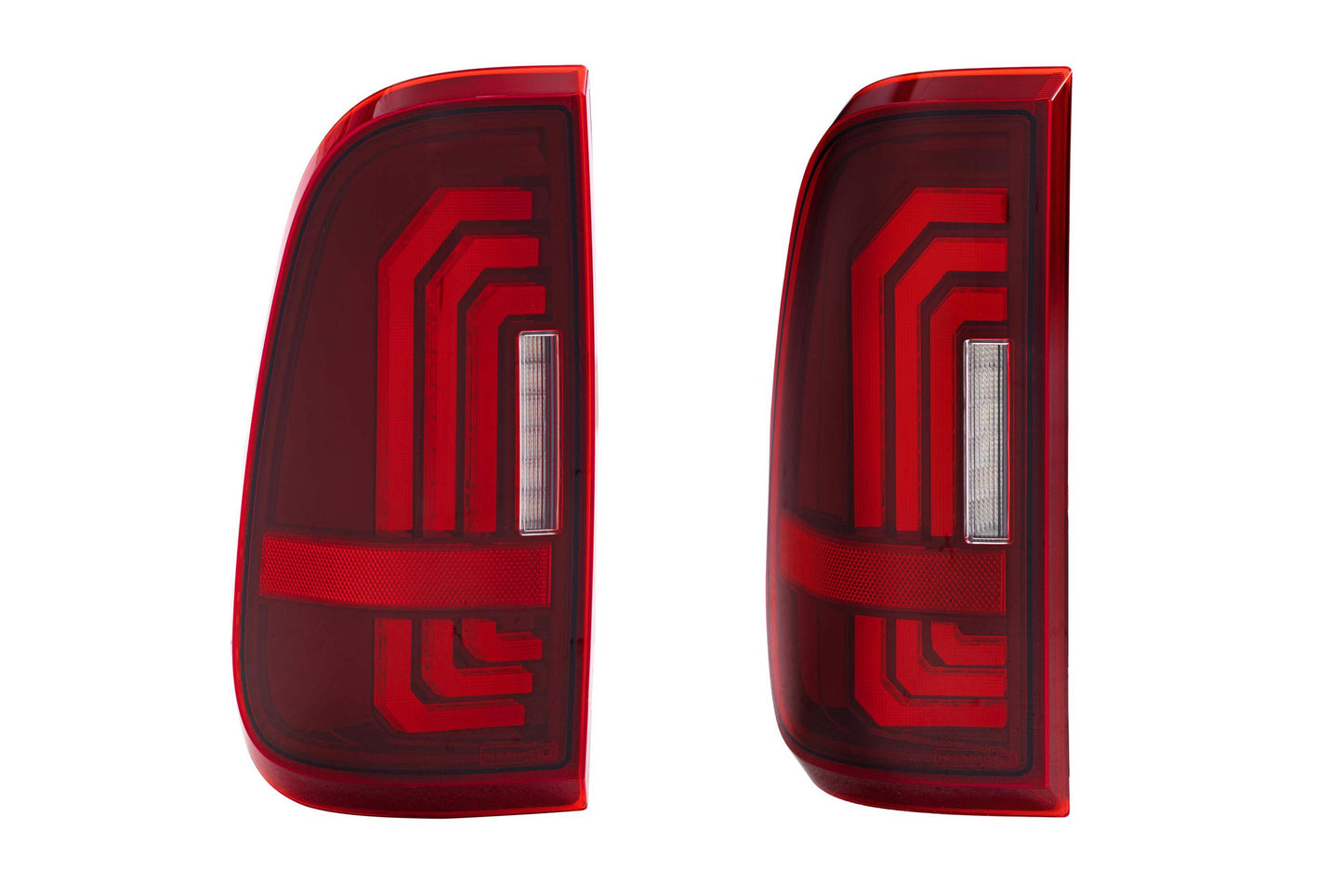 XB LED Tail Lights: Ford Super Duty (99-16 / Red Lens / Set)