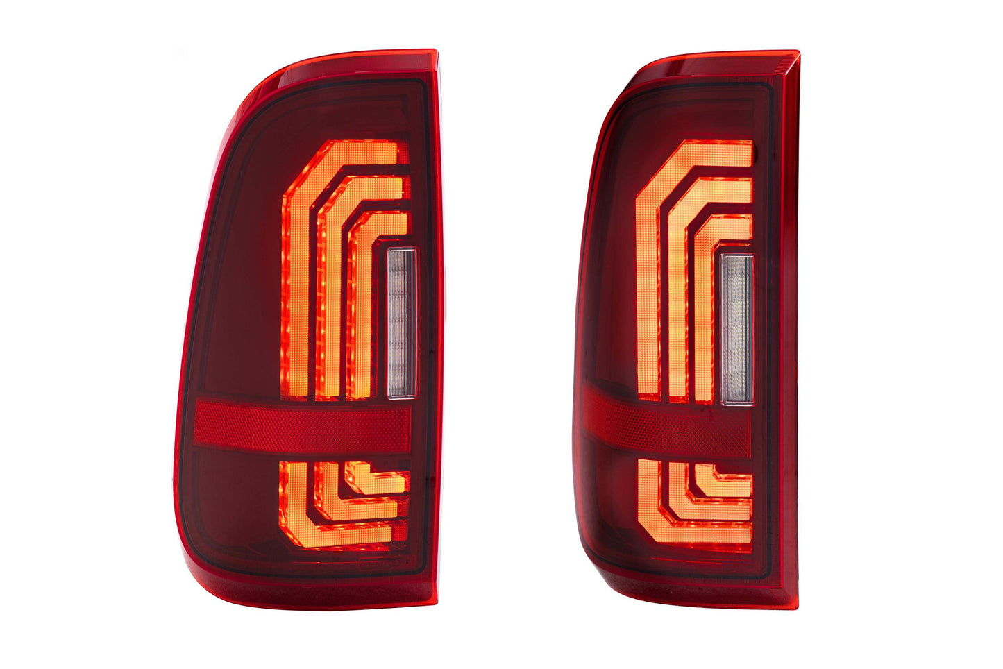 XB LED Tail Lights: Ford Super Duty (99-16 / Red Lens / Set)