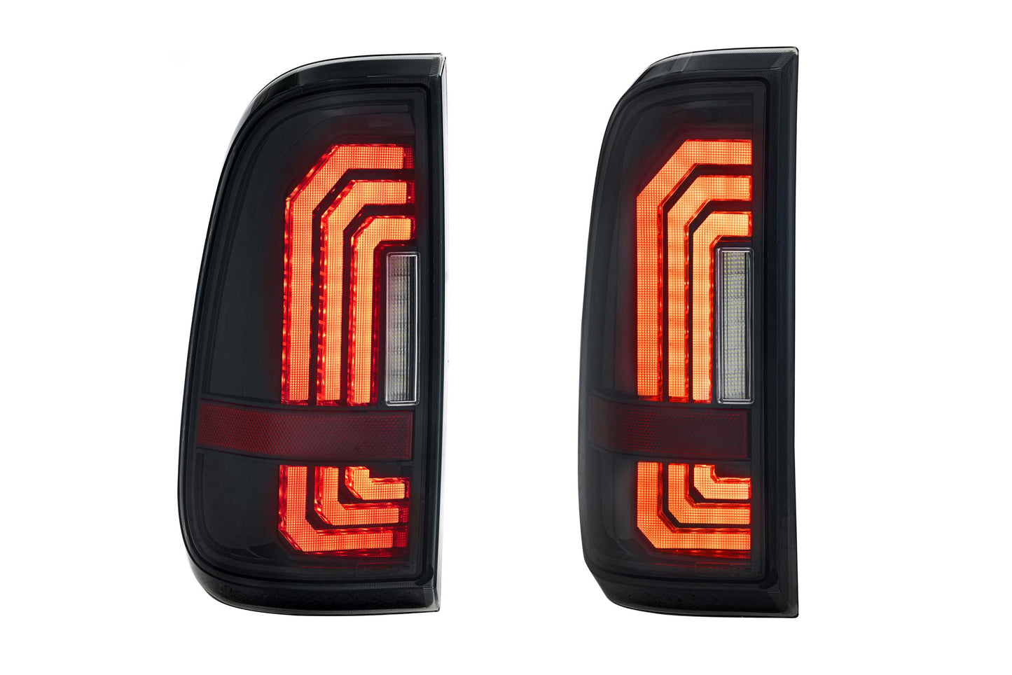 XB LED Tail Lights: Ford Super Duty (99-16 / Smoked Lens / Set)