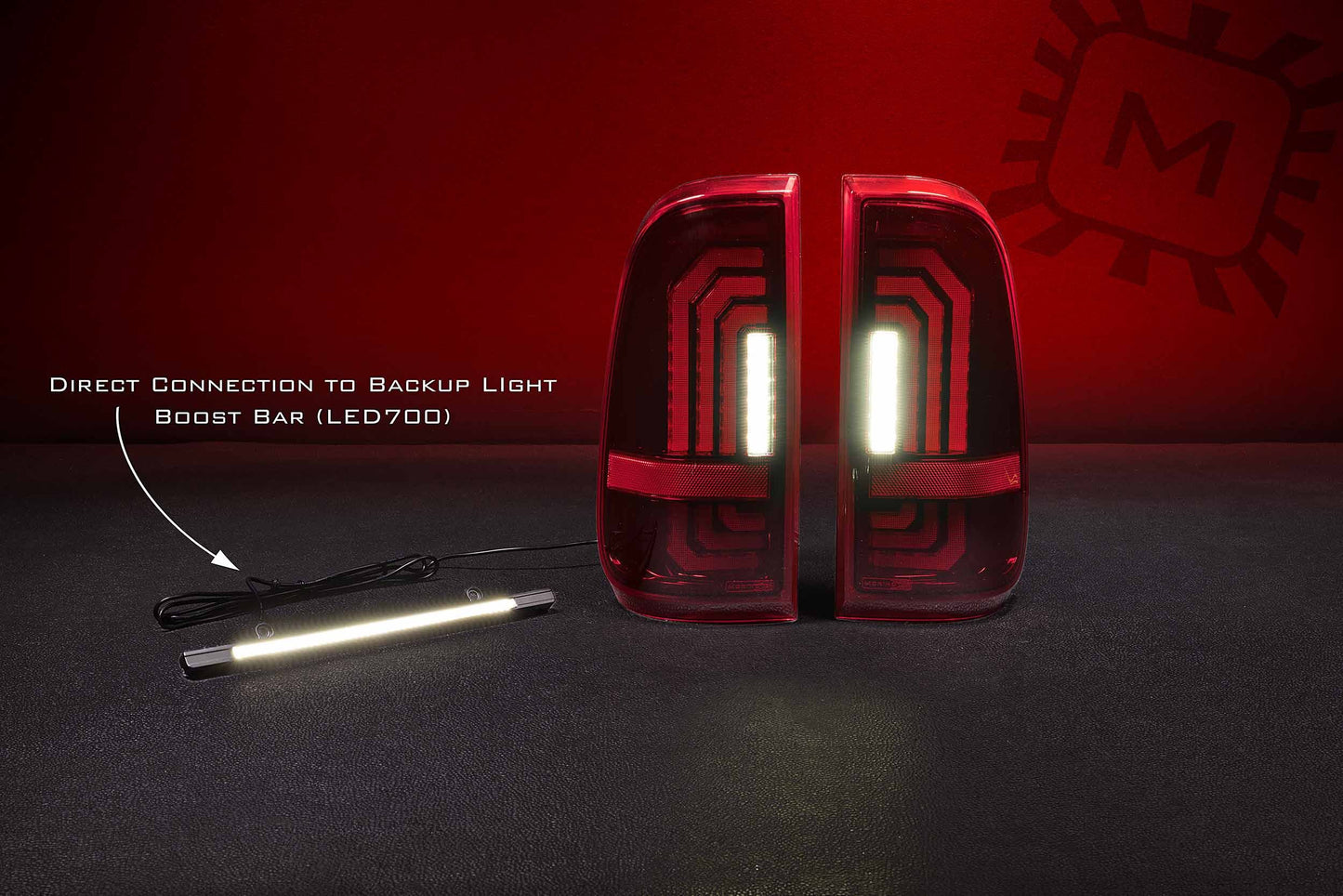 XB LED Tail Lights: Ford Super Duty (99-16 / Smoked Lens / Set)