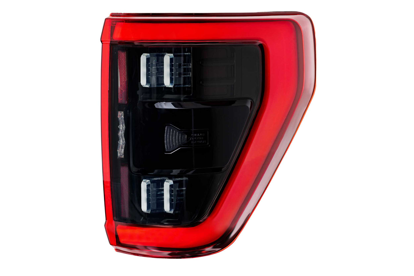 XB LED Tail Lights: Ford F-150 (21+ / Red Lens / Set)