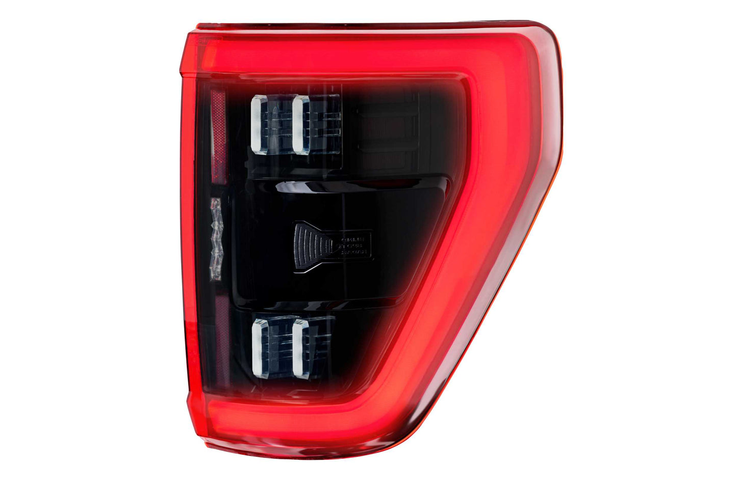 XB LED Tail Lights: Ford F-150 (21+ / Red Lens / Set)