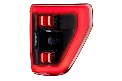 XB LED Tail Lights: Ford F-150 (21+ / Red Lens / Set)