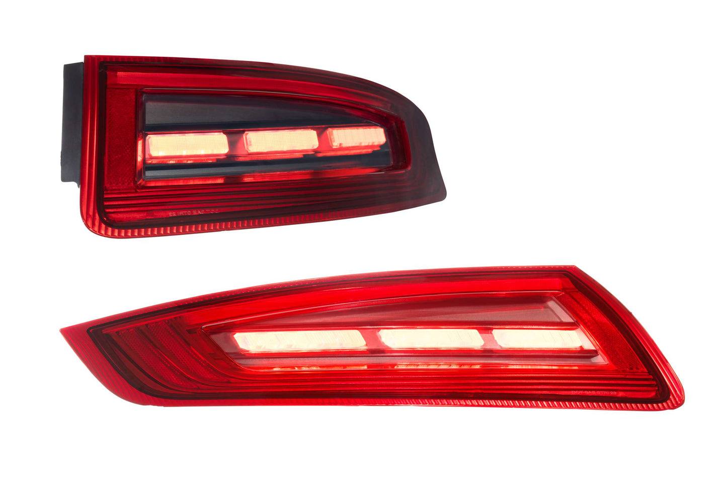 XB LED Tail Lights: Porsche 911 997.1 (05-08 / Red Lens / Set)