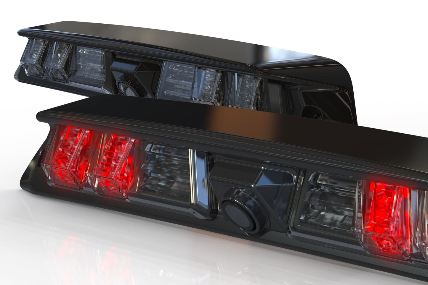 X3B LED Third Brake Light: Ford F150-SD-Ranger (2015+ w/ Camera / Clear Lens)