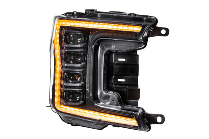 XB LED Headlights: Ford F-150 (18-20 / Amber DRL / Set)