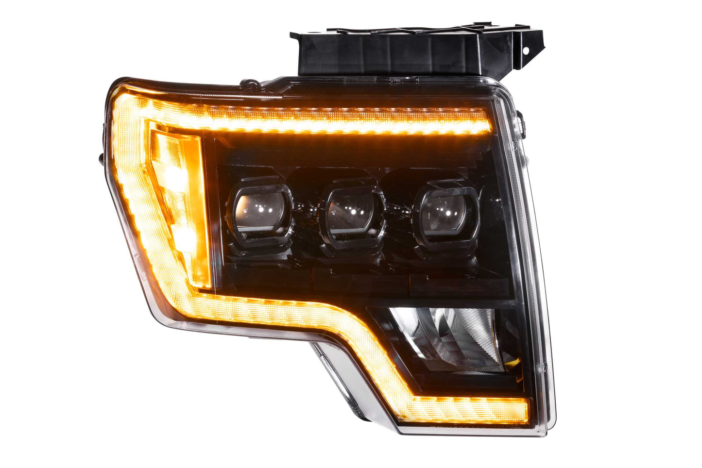 XB LED Headlights: Ford F-150 (09-14 / Amber DRL / Set)